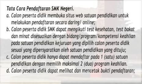 tata cara dan mekanisme pendaftaran ppdb kelas 2020 tahun